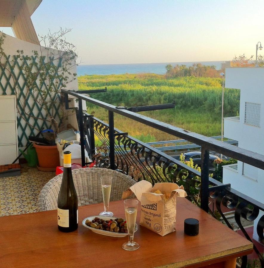 Attico Terramare - Beach & Maxi Terrace & Electricbbq ซันตามารีเนลลา ภายนอก รูปภาพ